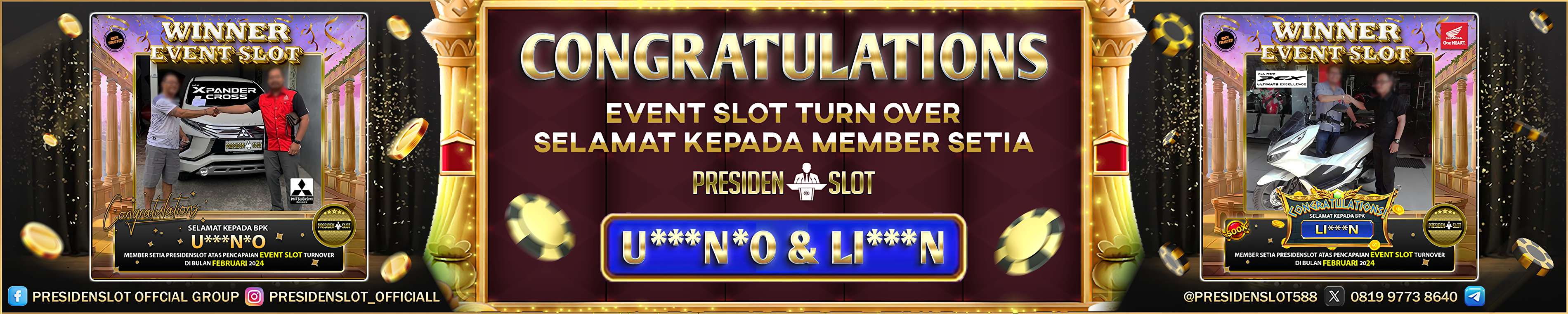 WINNER SLOT TURN OVER